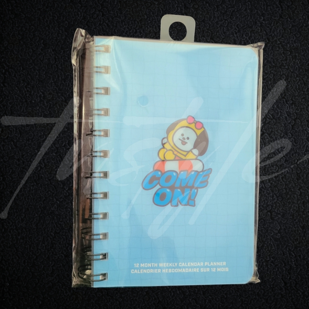 ⭐ONLY ONE⭐ BT21 Undated Monthly/Weekly Planner - Chimmy